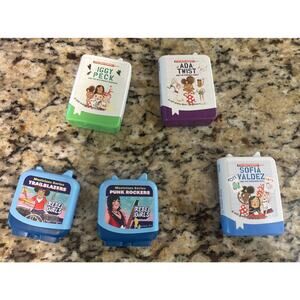 Tonies Mixed Lot The Questioneers & Rebel Girls Punk Rockers Trailblazers Set 5